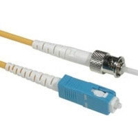 Cablestogo 1m ST/SC Plenum-Rated Simplex 9/125 Single-Mode Fiber Patch Cable (37920) Cablestogo 1m ST/SC Plenum-Rated Simplex 9/125 Single-Mode Fiber Patch Cable (37920)